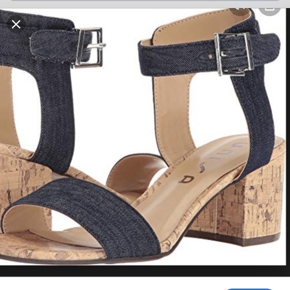 unisa block heel sandal
